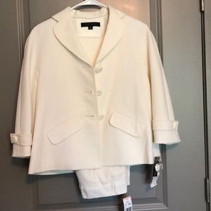 White Anne Klein suit - jacket and pants set